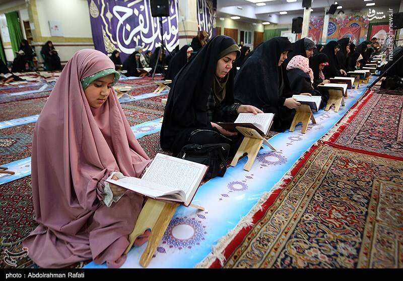 عکس/ مراسم جزخوانی قرآن کریم در همدان
