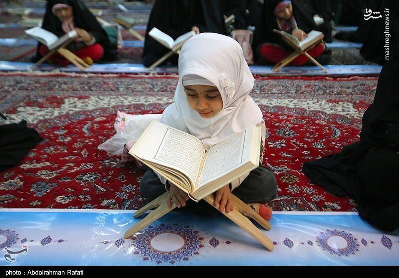 عکس/ مراسم جزخوانی قرآن کریم در همدان