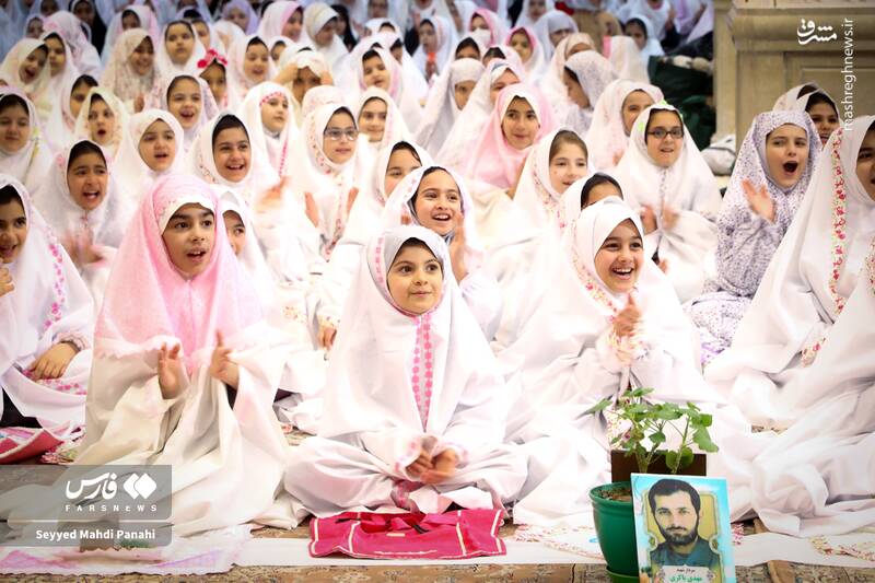 عکس/ جشن بزرگ روزه اولیها در مصلای اردبیل