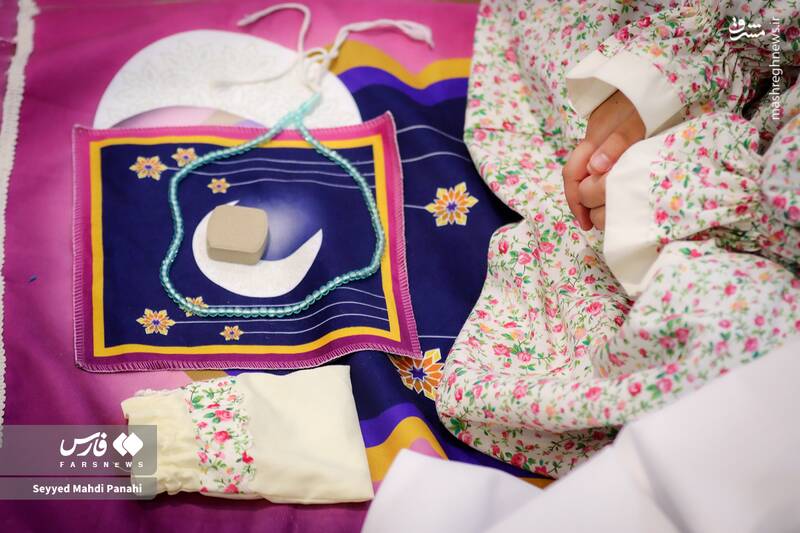 عکس/ جشن بزرگ روزه اولیها در مصلای اردبیل