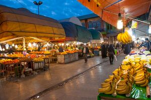 تصویری از بازار نعلبندان؛ کالبد اصلی شهر گرگان