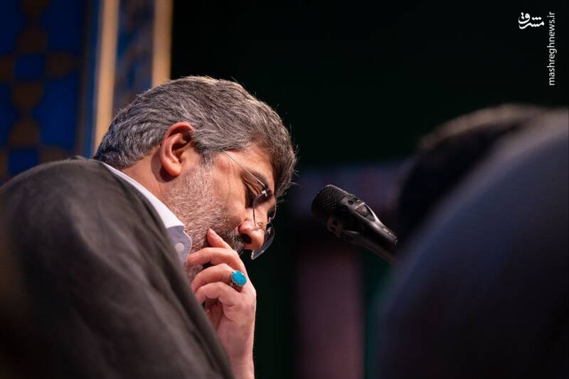 عکس/ نهمین شب از ماه مبارک در هیئت مکتبالزهرا(س)