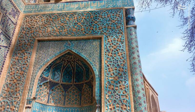 کاشیکاری آسیبدیدهی مسجد جامع نطنز مرمت شد+ عکس