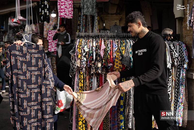 عکس/ بازار بزرگ تهران در آستانه سال نو