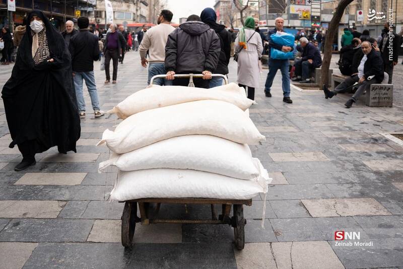 عکس/ بازار بزرگ تهران در آستانه سال نو