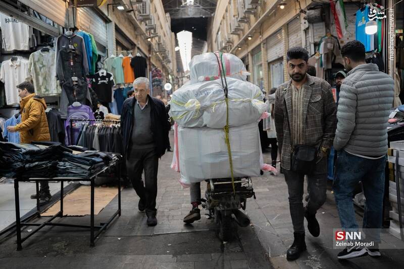 عکس/ بازار بزرگ تهران در آستانه سال نو