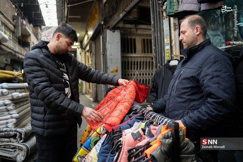 عکس/ بازار بزرگ تهران در آستانه سال نو