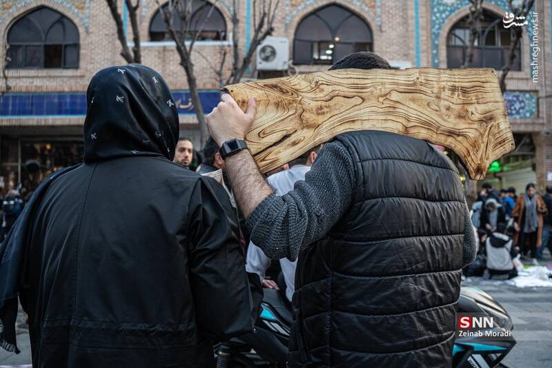 عکس/ بازار بزرگ تهران در آستانه سال نو