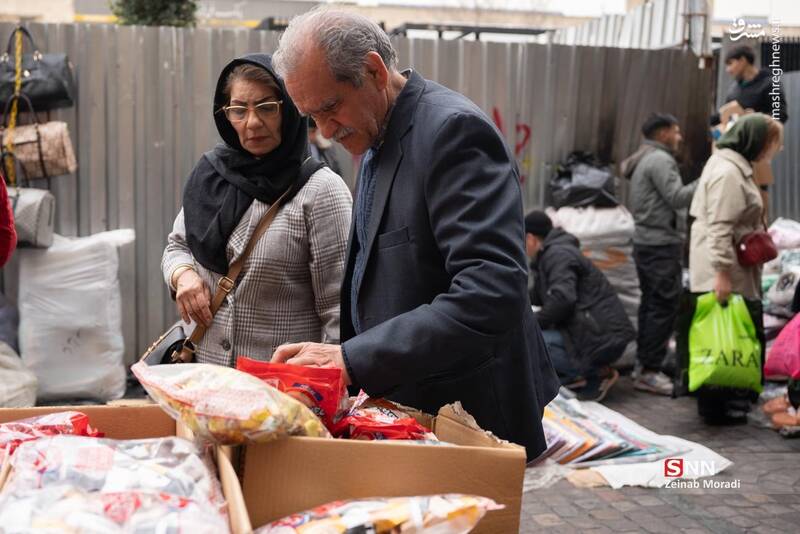 عکس/ بازار بزرگ تهران در آستانه سال نو