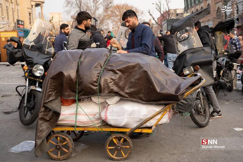 عکس/ بازار بزرگ تهران در آستانه سال نو