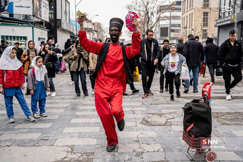 عکس/ بازار بزرگ تهران در آستانه سال نو