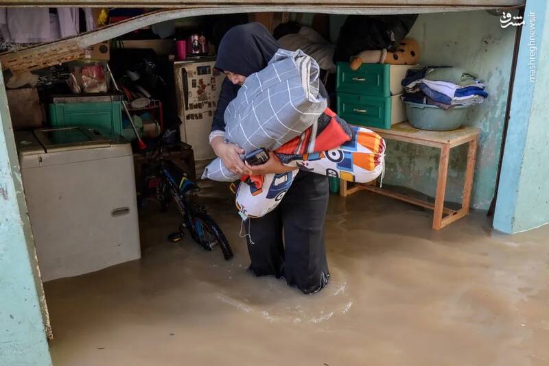 عکس/ جاکارتا زیر آب رفت!
