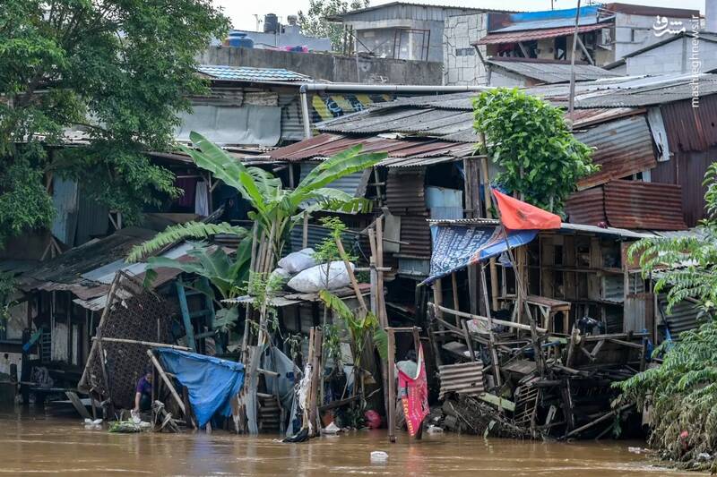 عکس/ جاکارتا زیر آب رفت!