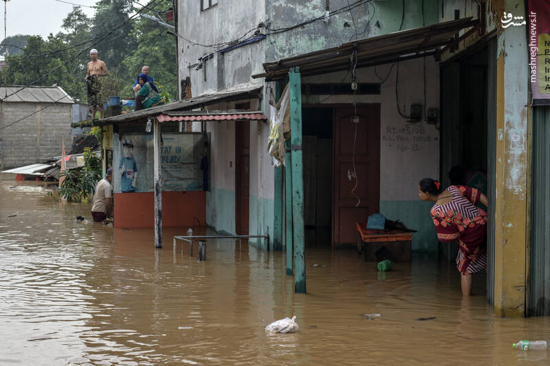 عکس/ جاکارتا زیر آب رفت!