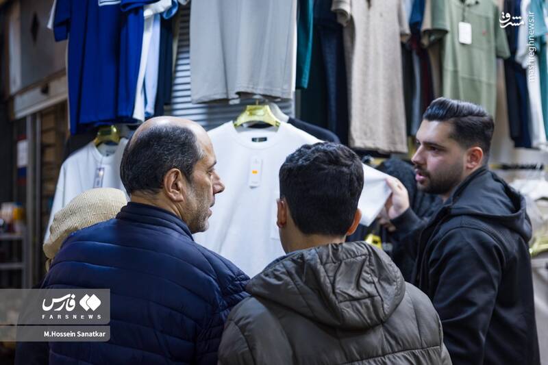 عکس/ حال وهوای سال نو در بازار بزرگ تهران