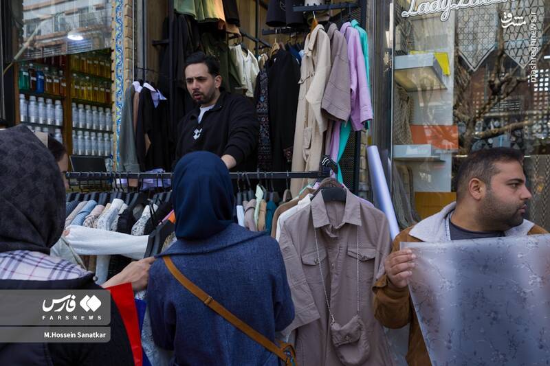 عکس/ حال وهوای سال نو در بازار بزرگ تهران