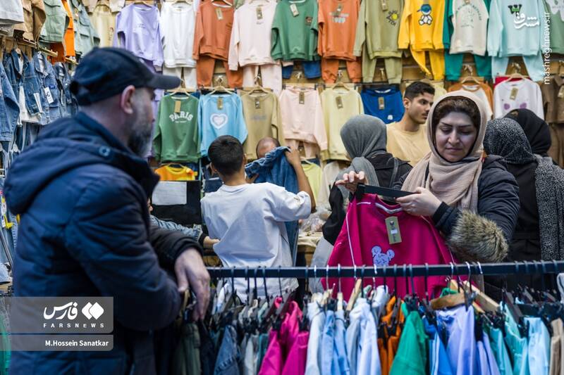 عکس/ حال وهوای سال نو در بازار بزرگ تهران