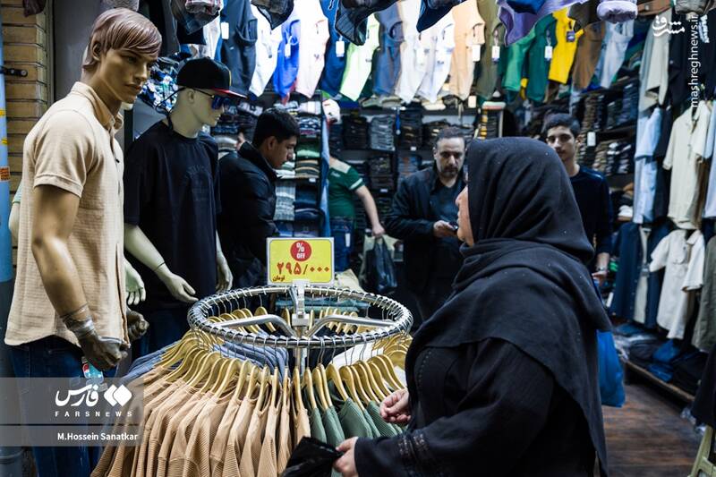 عکس/ حال وهوای سال نو در بازار بزرگ تهران