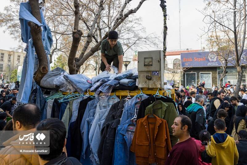 عکس/ حال وهوای سال نو در بازار بزرگ تهران