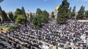 اقامه نماز جمعه در مسجدالاقصی