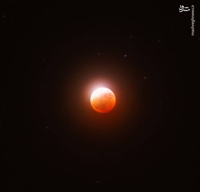 بهترین تصاویر از "ماهگرفتگی کامل خونین"