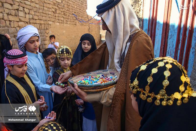 عکس / جشن گرگیعان در محله عامری اهواز 21