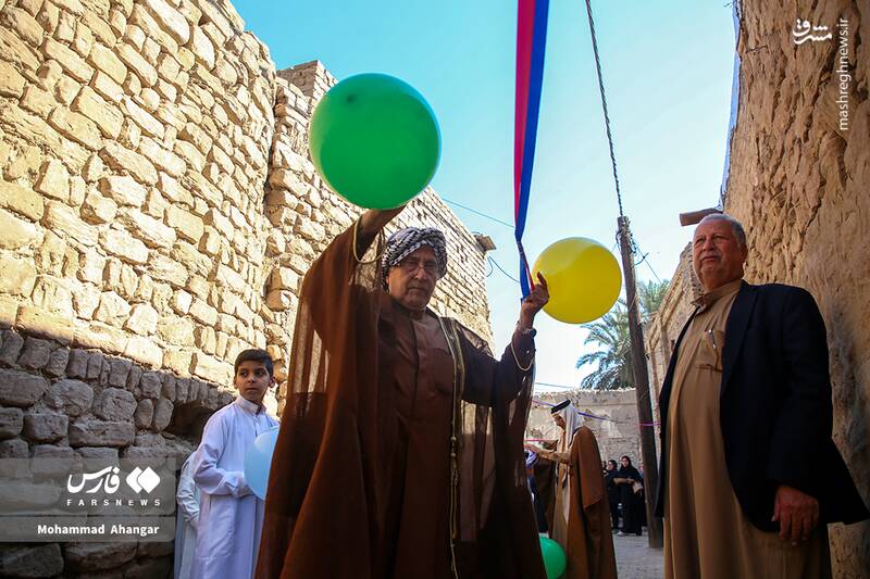 عکس / جشن گرگیعان در محله عامری اهواز 19