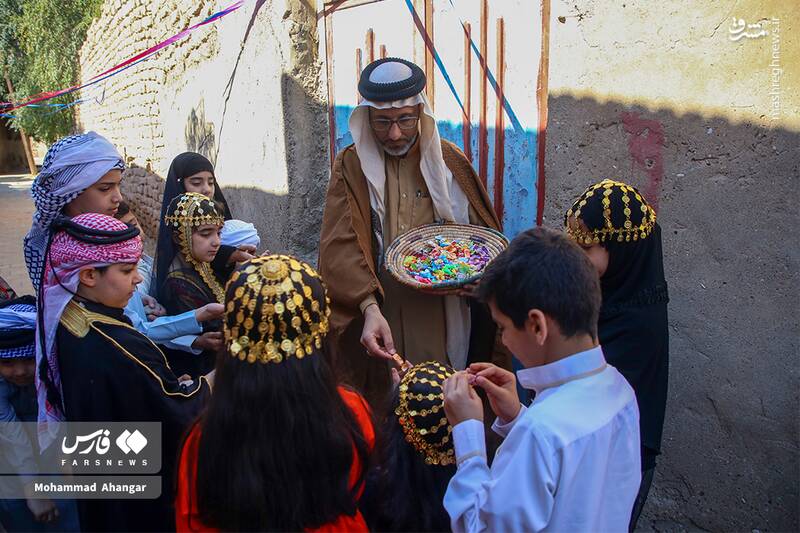 عکس / جشن گرگیعان در محله عامری اهواز 14