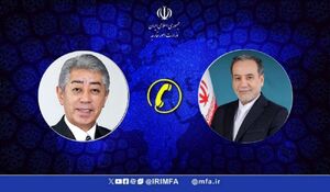 رایزنی وزیر خارجه ژاپن با عراقچی درباره برنامه هسته‌ای ایران