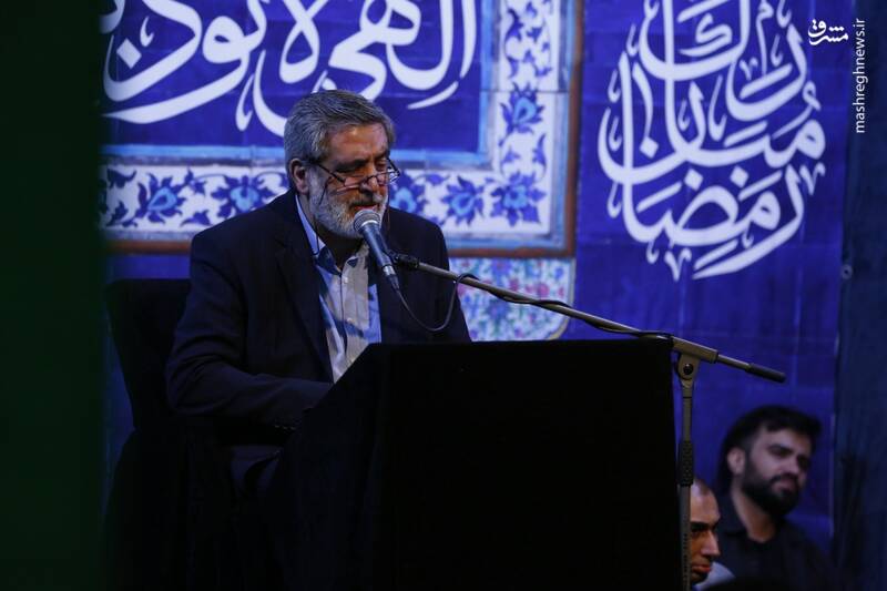 عکس / شب شانزدهم رمضان در حسینیه آیتالله حقشناس 7