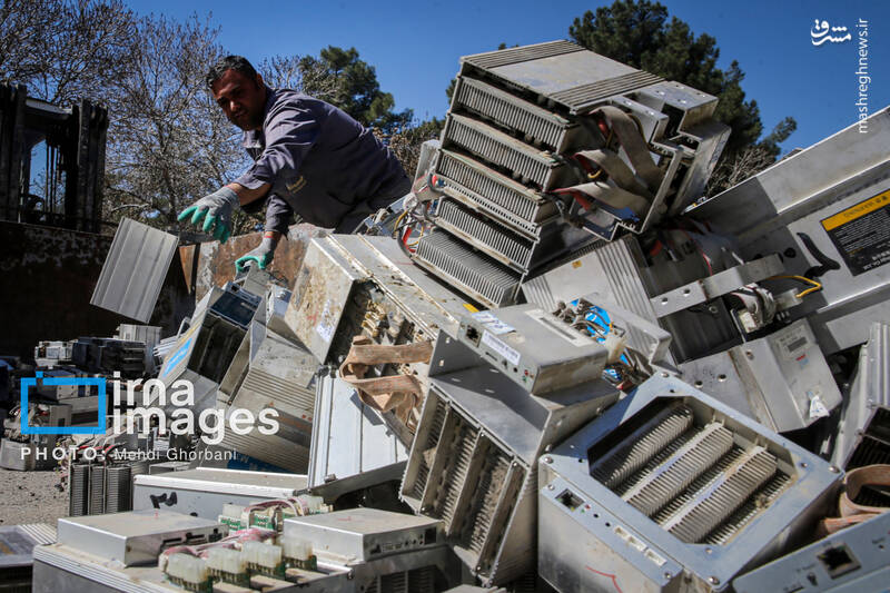 عکس/ امحای ۳۰۰۰ دستگاه ماینر