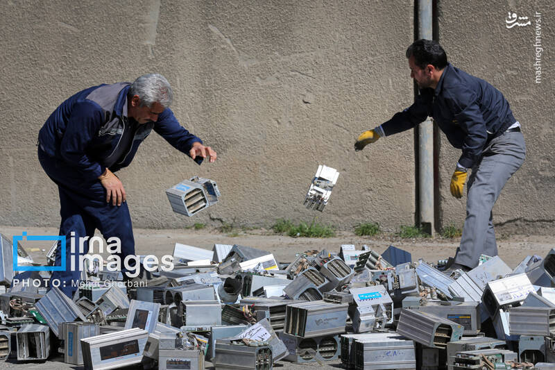 عکس/ امحای ۳۰۰۰ دستگاه ماینر