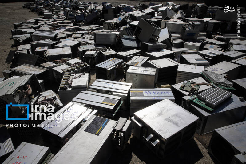 عکس/ امحای ۳۰۰۰ دستگاه ماینر