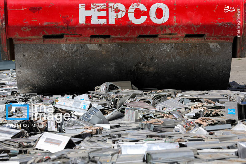 عکس/ امحای ۳۰۰۰ دستگاه ماینر