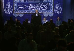عکس / شب هجدهم ماه رمضان در حسینیه آیتالله حقشناس