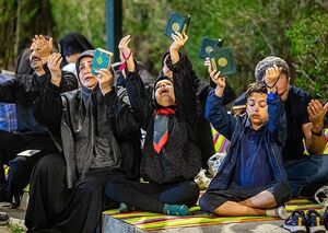 عکس / مراسم احیای شب نوزدهم رمضان در دانشگاه تهران