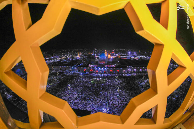 عکس / مراسم احیا شب نوزدهم ماه مبارک رمضان در حرم رضوی 16