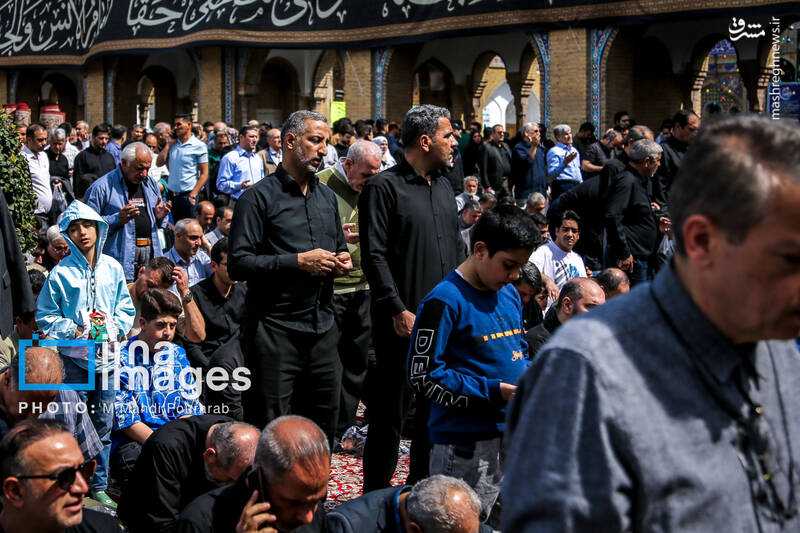 عکس / مراسم تحویل سال 1404 در حرم عبدالعظیم حسنی (ع) 30