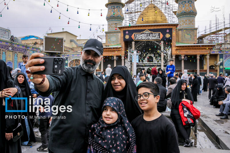 عکس / مراسم تحویل سال 1404 در حرم عبدالعظیم حسنی (ع) 19