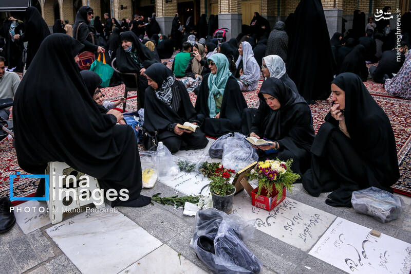 عکس / مراسم تحویل سال 1404 در حرم عبدالعظیم حسنی (ع) 18