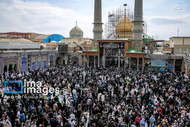 عکس / مراسم تحویل سال 1404 در حرم عبدالعظیم حسنی (ع) 13