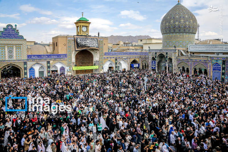 عکس / مراسم تحویل سال 1404 در حرم عبدالعظیم حسنی (ع) 5