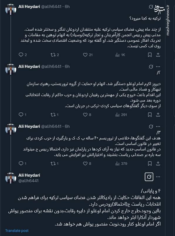 ترکیه به کجا میرود؟