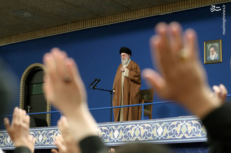 قابهای حاشیهای مشرق از دیدار نوروزی رهبر انقلاب