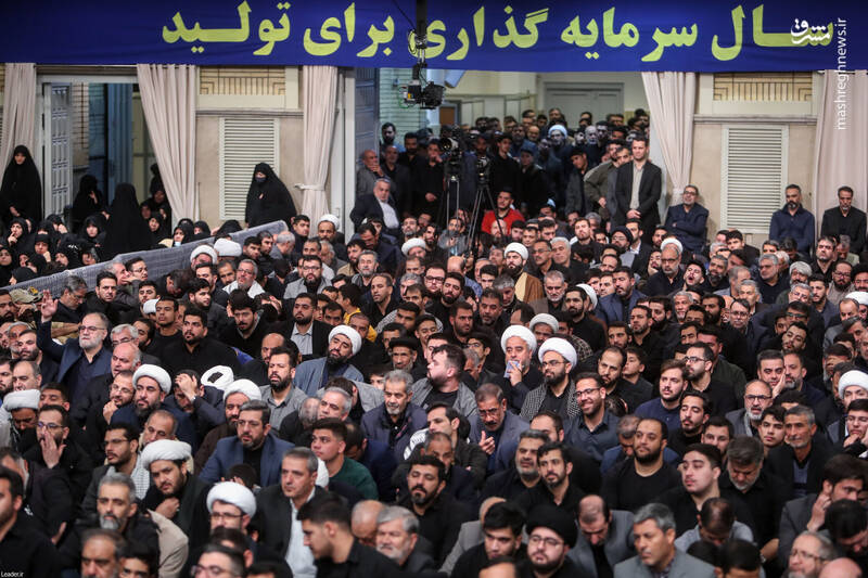 قابهای حاشیهای مشرق از دیدار نوروزی رهبر انقلاب