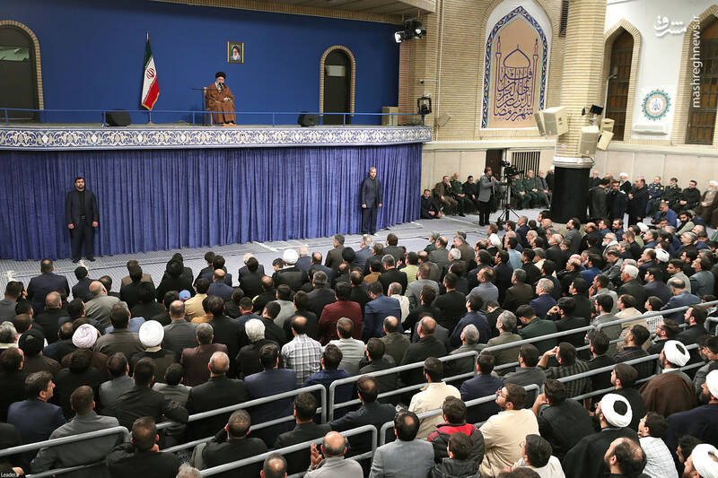 عکس/ دیدار نوروزی اقشار مختلف مردم با رهبر انقلاب