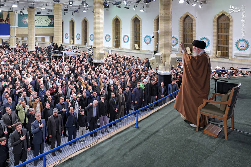 عکس/ دیدار نوروزی اقشار مختلف مردم با رهبر انقلاب