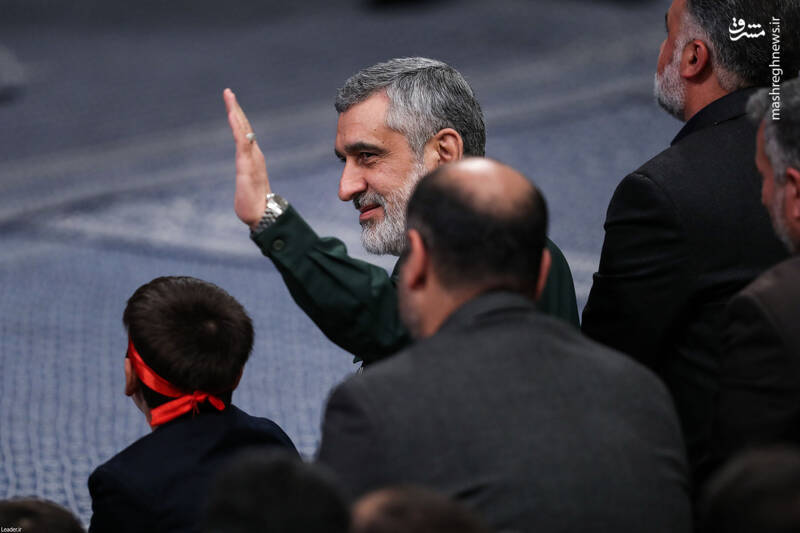 قابهای حاشیهای مشرق از دیدار نوروزی رهبر انقلاب