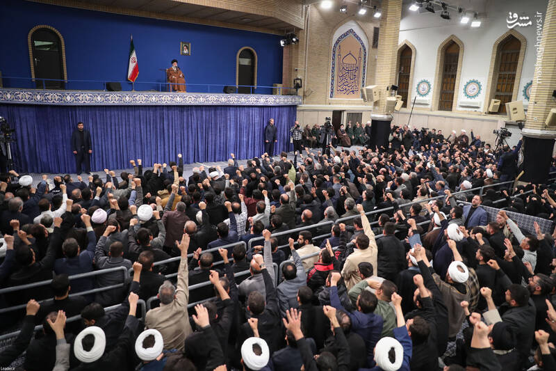 عکس/ دیدار نوروزی اقشار مختلف مردم با رهبر انقلاب