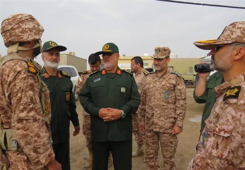 بازدید سردار پاکپور از نقاط صفر مرزی جنوب غرب +عکس